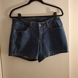 Faded Glory Women's Dark Blue Jean Shorts